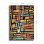 Wallity Lienzo Decorativo Multicolor 70 x 100 cm
